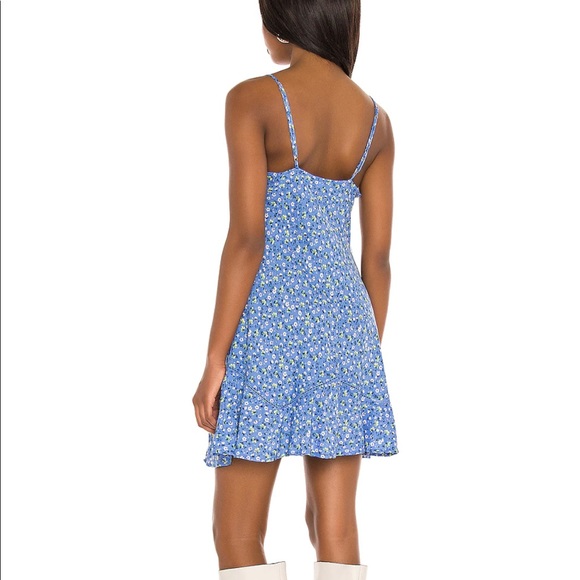 Free People Forever Fields Blue Dress - Picture 2 of 2